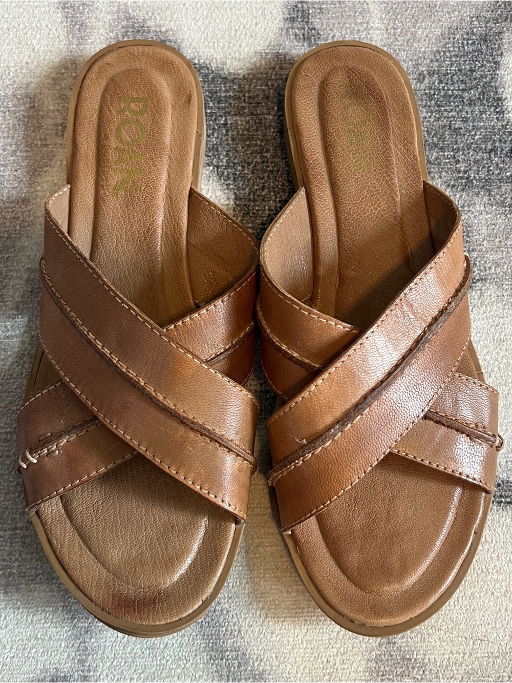 ROAN BED|STU Leather Slide 7.5